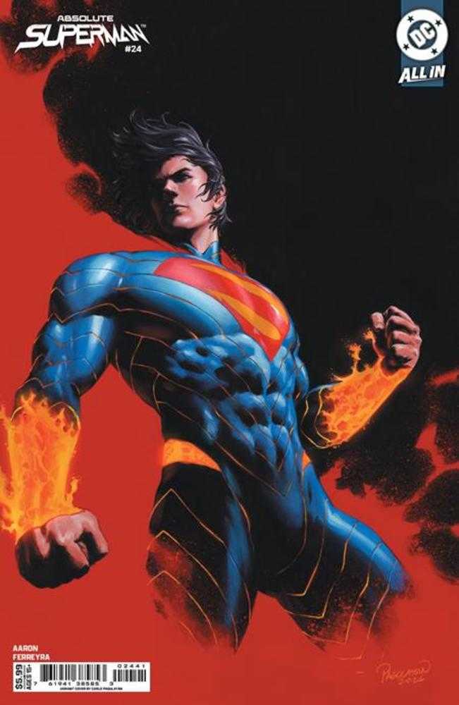 Absolute Superman #24 Cover D Carlo Pagulayan Card Stock Variant (NM)