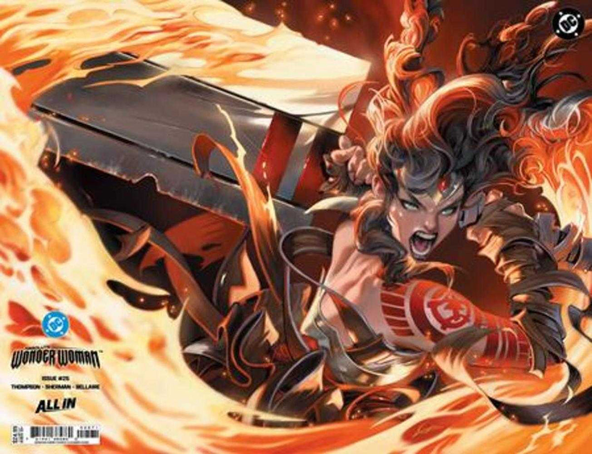 Absolute Wonder Woman #25 Cover G Alexander Lozano DC Showcase Wraparound Foil Variant (NM)