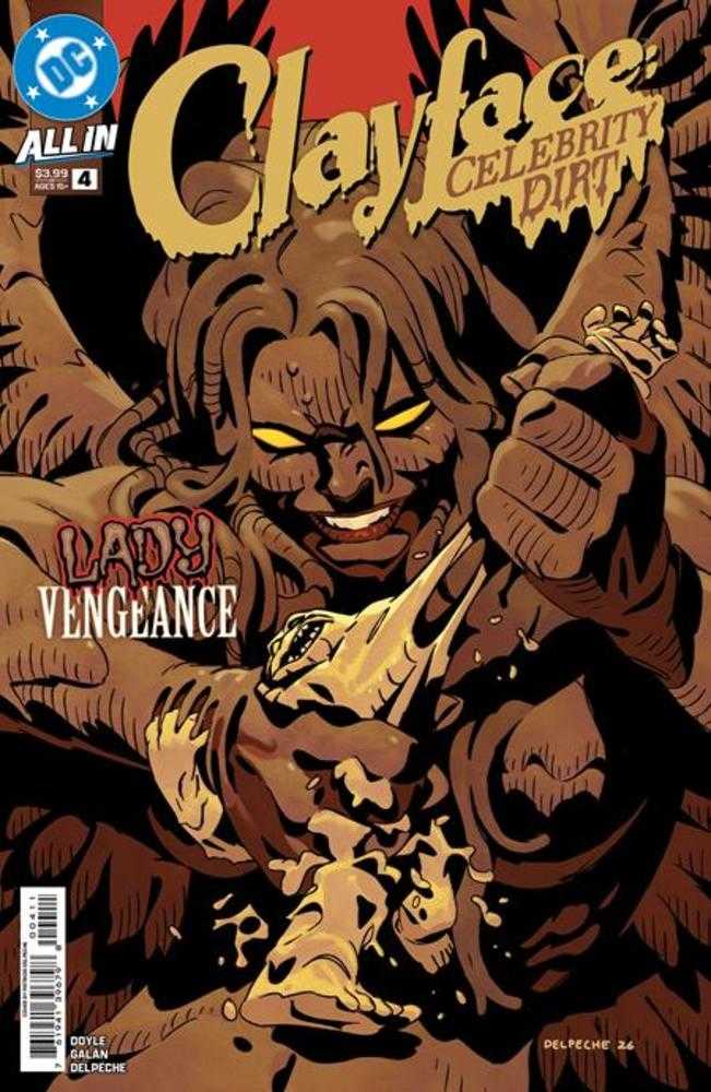 Clayface Celebrity Dirt #4 (Of 6) Cover A Patrico Delpeche (NM)