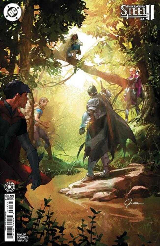 Dark Knights Of Steel II #4 (Of 12) Cover C Gerald Parel Card Stock Variant (NM)