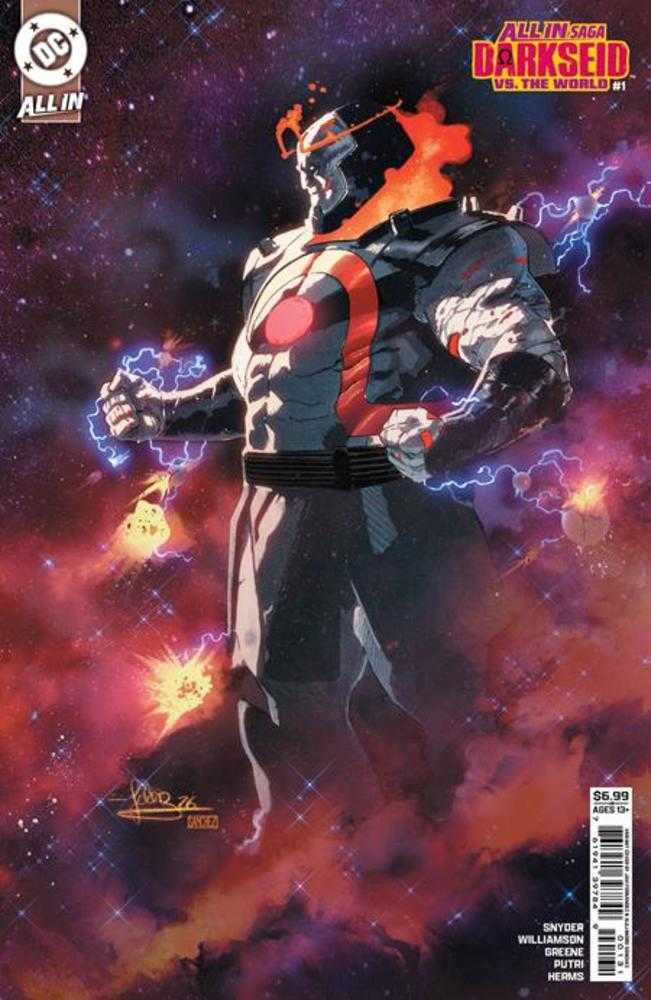 DC All In Saga Darkseid vs The World #1 (One Shot) Cover C Javi Fernandez Card Stock Variant (NM)