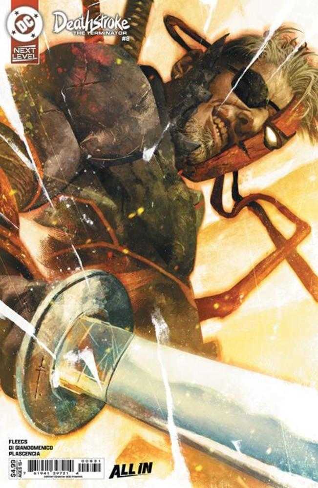 Deathstroke The Terminator #8 Cover C Sebastian Fiumara Card Stock Variant (NM)