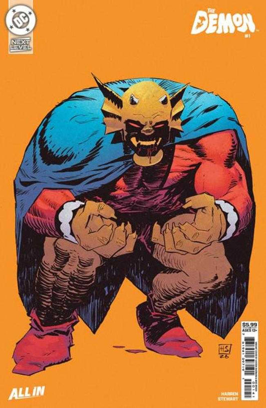Demon #1 Cover D Hayden Sherman Next Level Card Stock Variant (NM)