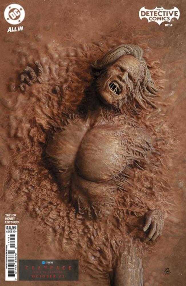 Detective Comics #1114 Cover E Bjorn Barends Clayface Movie Card Stock Variant (Batman Bad Seeds) (NM)