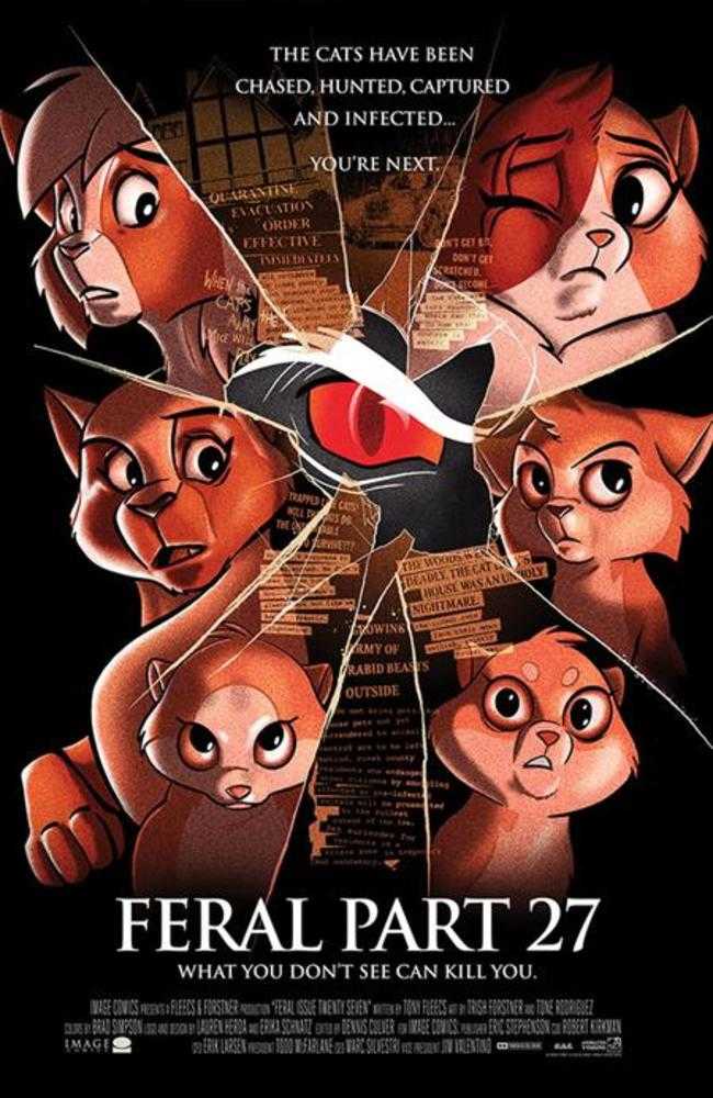 Feral #27 Cover B Allen Passalaqua & Tony Fleecs Urban Legends Homage Variant (NM)