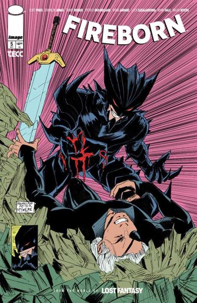 Fireborn #5 Cover B Patrick Mulholland Homage Variant (NM)