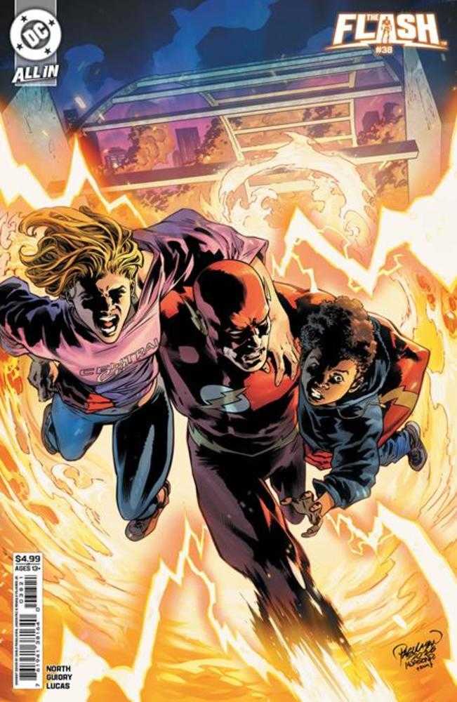 Flash #38 Cover B Carlo Pagulayan Card Stock Variant (NM)
