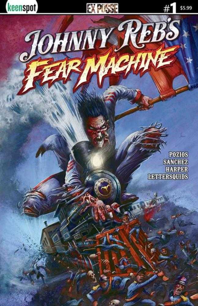 Johnny Rebs Fear Machine #1 Cover A Toby Willsmer (NM)