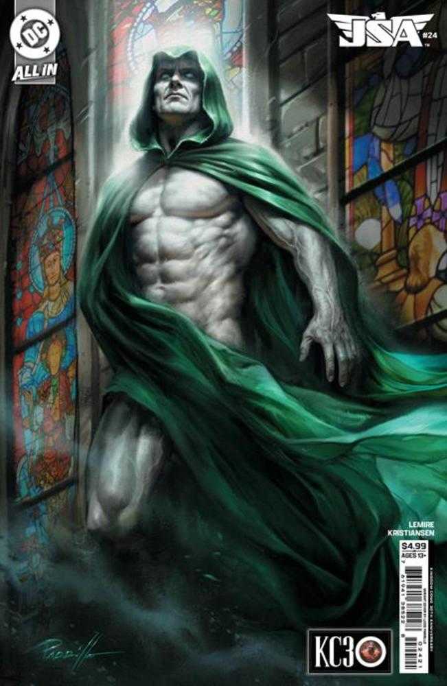 JSA #24 Cover C Lucio Parillo Kingdom Come 30th Anniversary Card Stock Variant (NM)