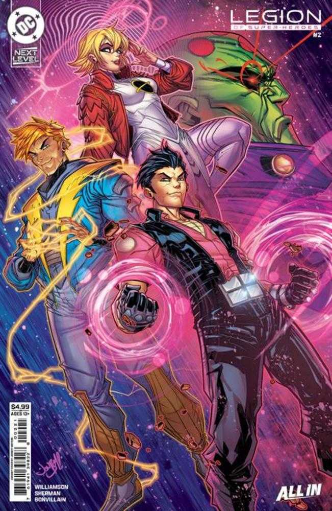 Legion Of Super Heroes #2 Cover B Jonboy Meyers Card Stock Variant (NM)
