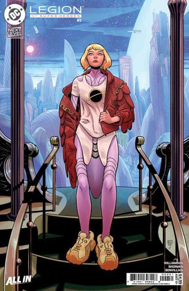 Legion Of Super Heroes #2 Cover E Hayden Sherman Card Stock Variant (NM)