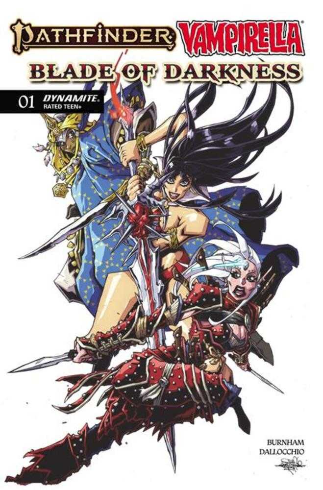 Pathfinder Vampirella Blade Of Darkness #1 Cover B Andrew Huerta Variant (NM)