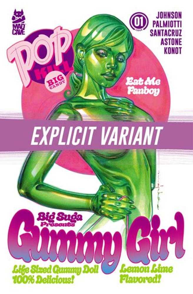 Pop Kill Big Candy #1 (Of 4) Cover G Brian Stelfreeze Black Bag Cardstock Variant (Mature) (NM)