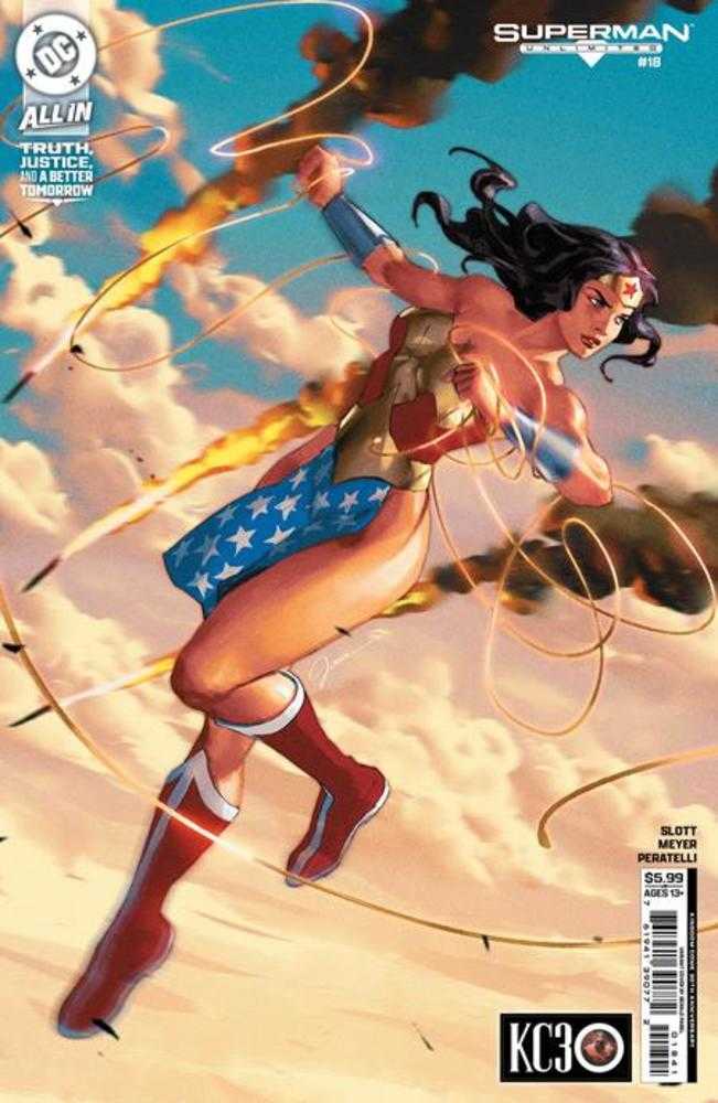 Superman Unlimited #18 Cover D Gerald Parel Kingdom Come 30th Anniversary Card Stock Variant (NM)