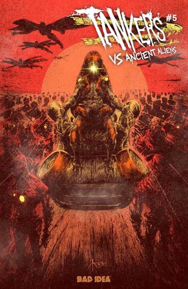Tankers vs Ancient Aliens #5 (Of 5) Cover B Caleb Ady Variant (NM)
