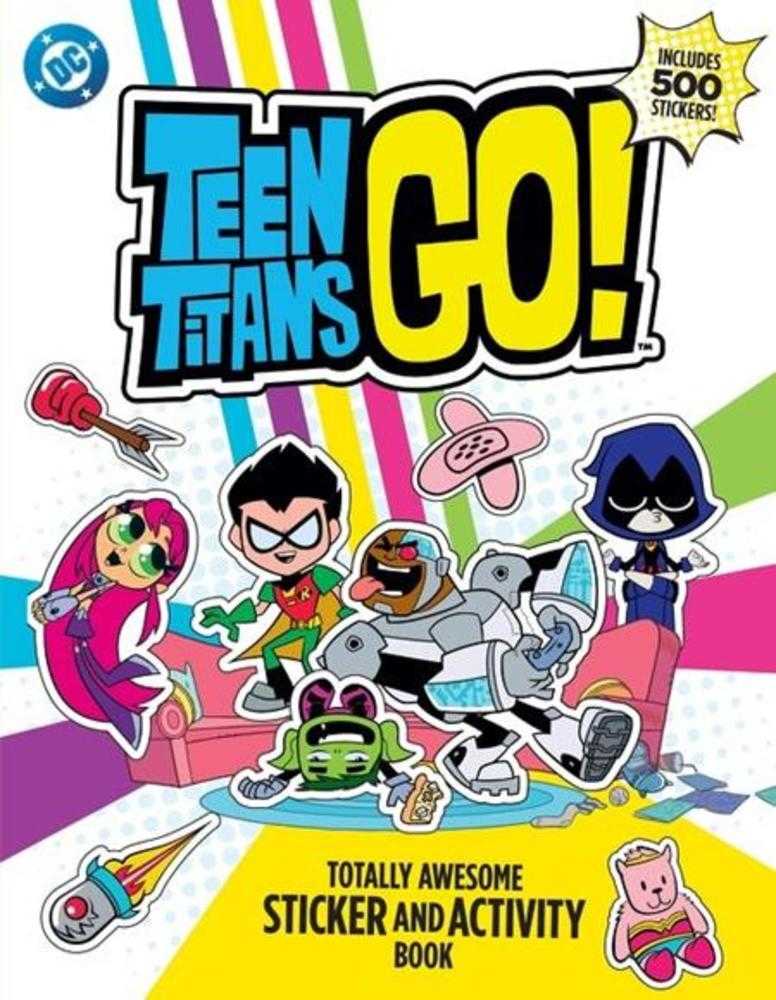 Teen Titans Go Totally Awesome Sticker And Activity Book TPB (NM)
