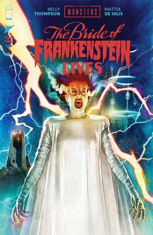 Universal Monsters The Bride Of Frankenstein Lives #1 (Of 4) Cover B Joshua Middleton Variant (NM)