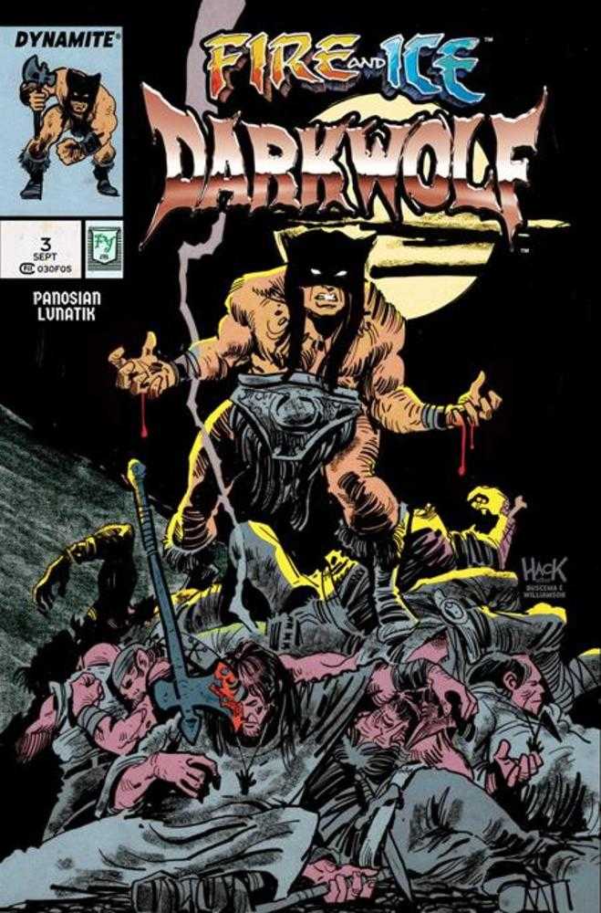 Fire And Ice Darkwolf #3 Cover K Robert Hack Variant (NM)
