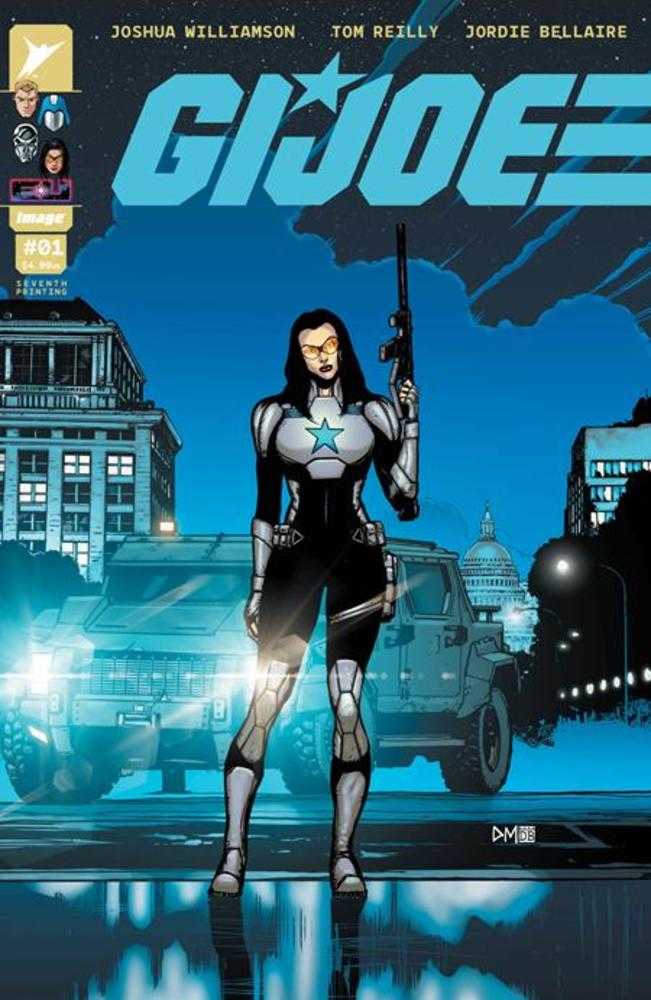 G.I. Joe #1 7th Printing Cover A Doug Mahnke & David Baron (NM)