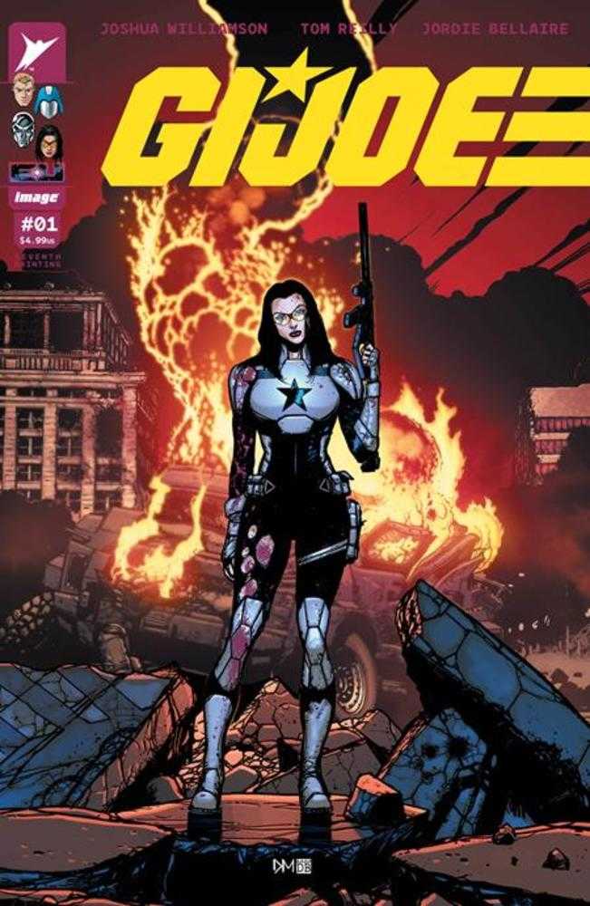 G.I. Joe #1 7th Printing Cover B Doug Mahnke & David Baron Variant (NM)