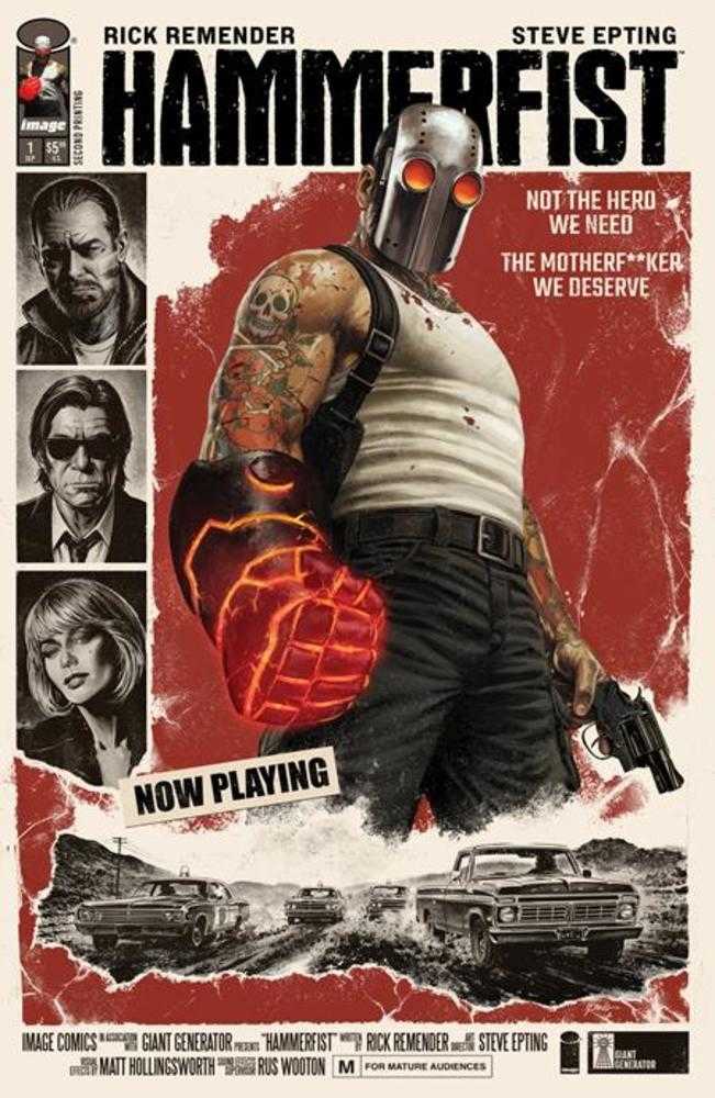 Hammerfist #1 2nd Printing (Mature) (NM)