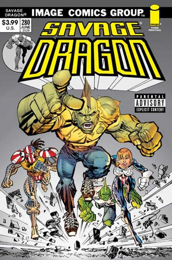Savage Dragon #280 3rd Printing (Mature) (NM)