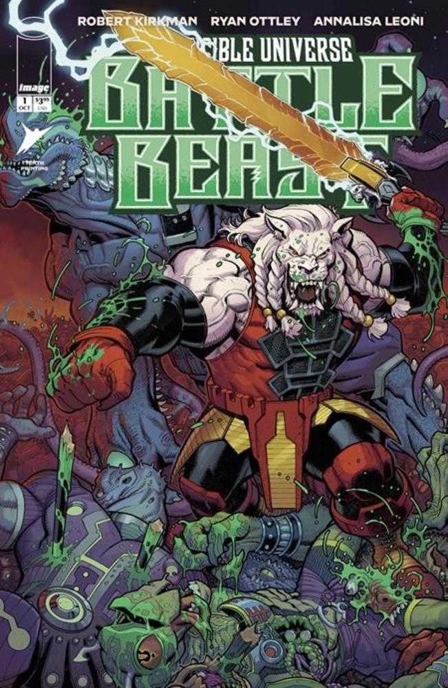Invincible Universe Battle Beast #1 10th Printing Cover E Nick Bradshaw & Jim Charalmpidis Variant (NM)