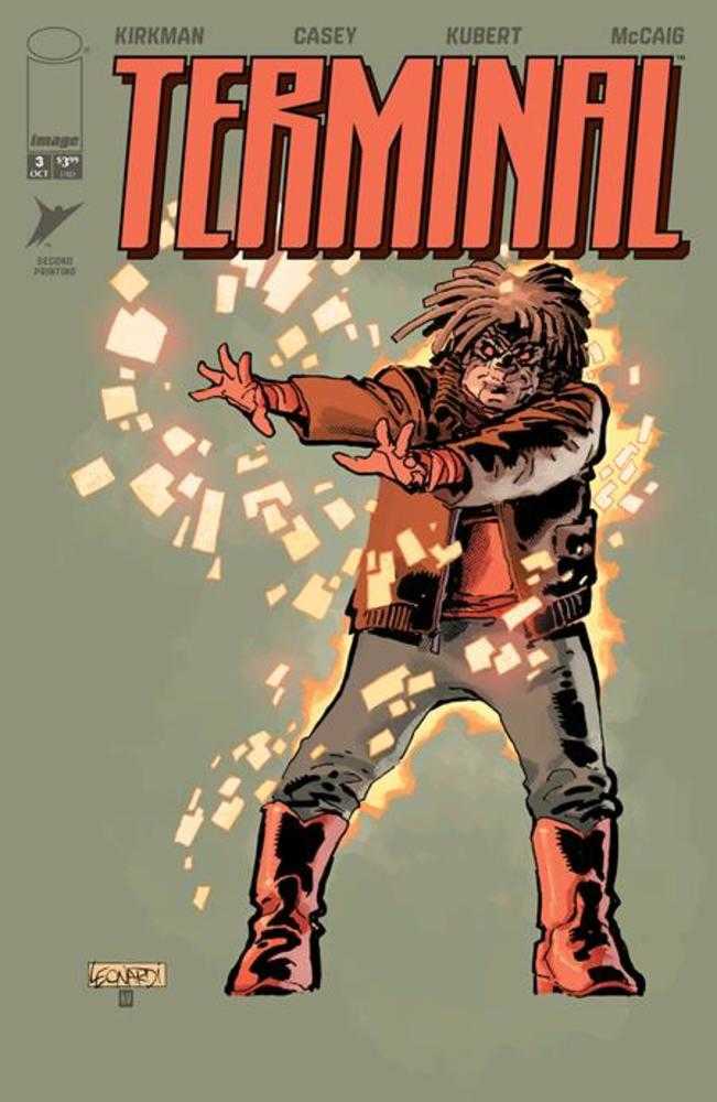 Terminal #3 2nd Printing Cover B Rick Leonardi & Neeraj Menon The Awoken Variant (NM)