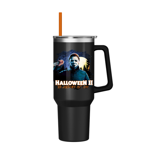 Halloween 2 Michael Moon Bg 40oz Stainless Steel Tumbler