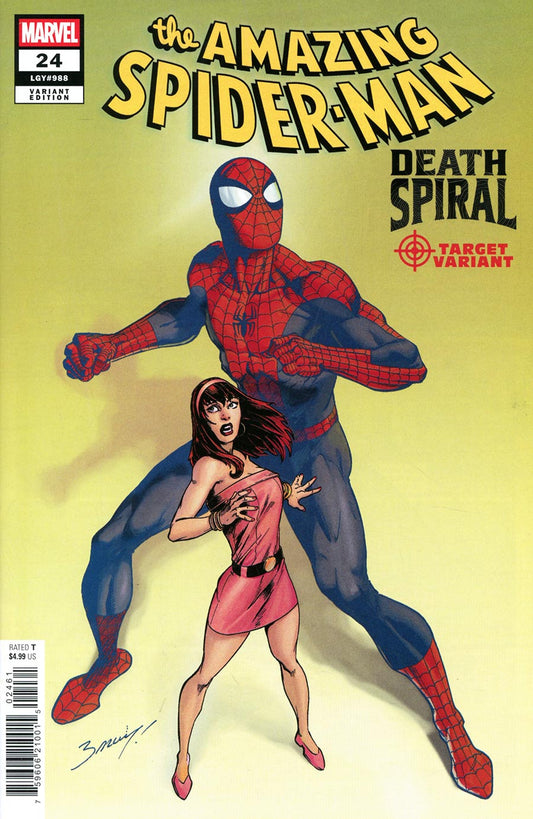 Amazing Spider-Man #24 Mark Bagley Classified Target Variant [Ds] (NM)