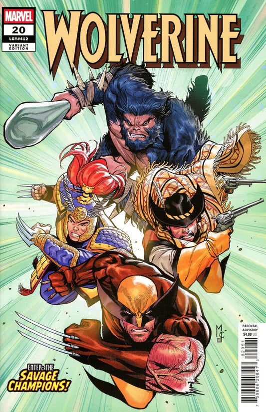 Wolverine #20 Martin Coccolo Classified Spoiler Variant (NM)