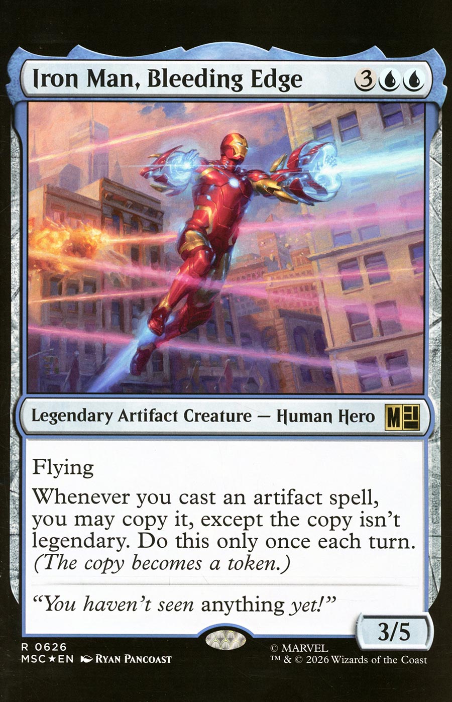 Iron Man #6 Classified Artist Magic: The Gathering Variant (NM)