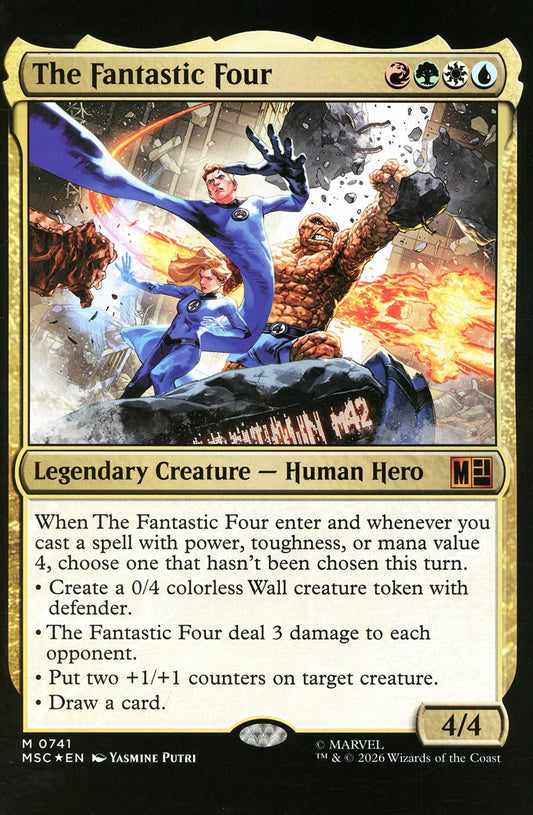 Fantastic Four #12 Classified Artist Magic: The Gathering Variant (NM)