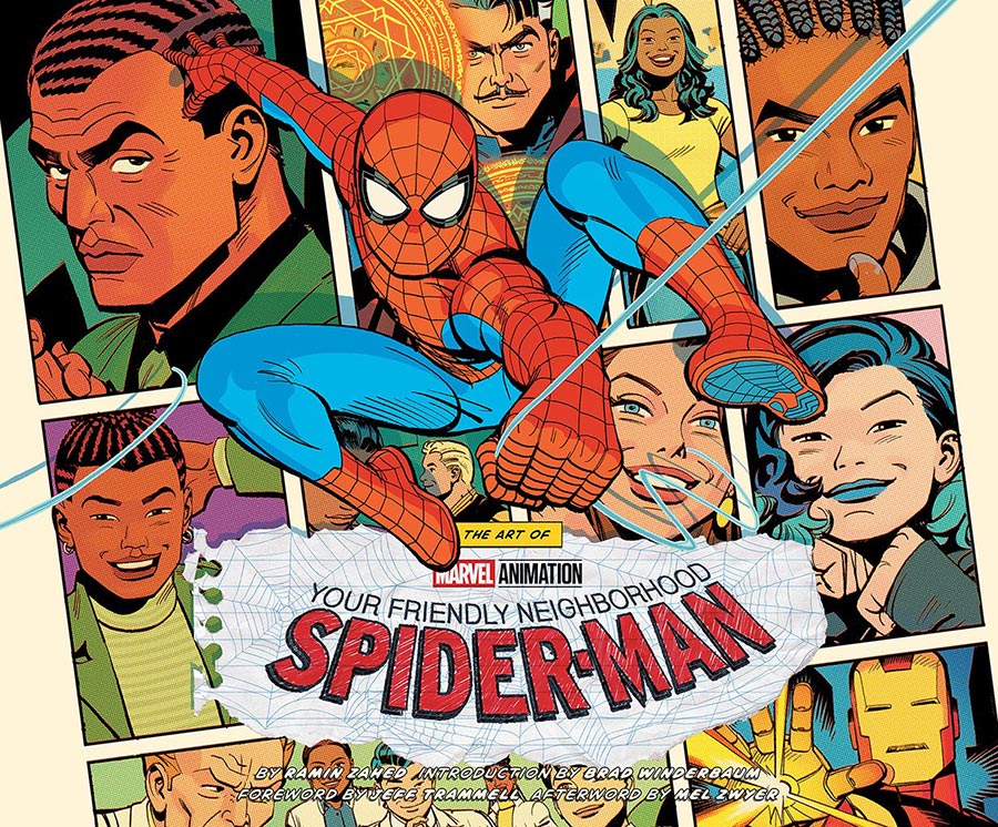 Art Of Marvel Animations Your Friendly Neighborhood Spider-Man Hardcover (NM)