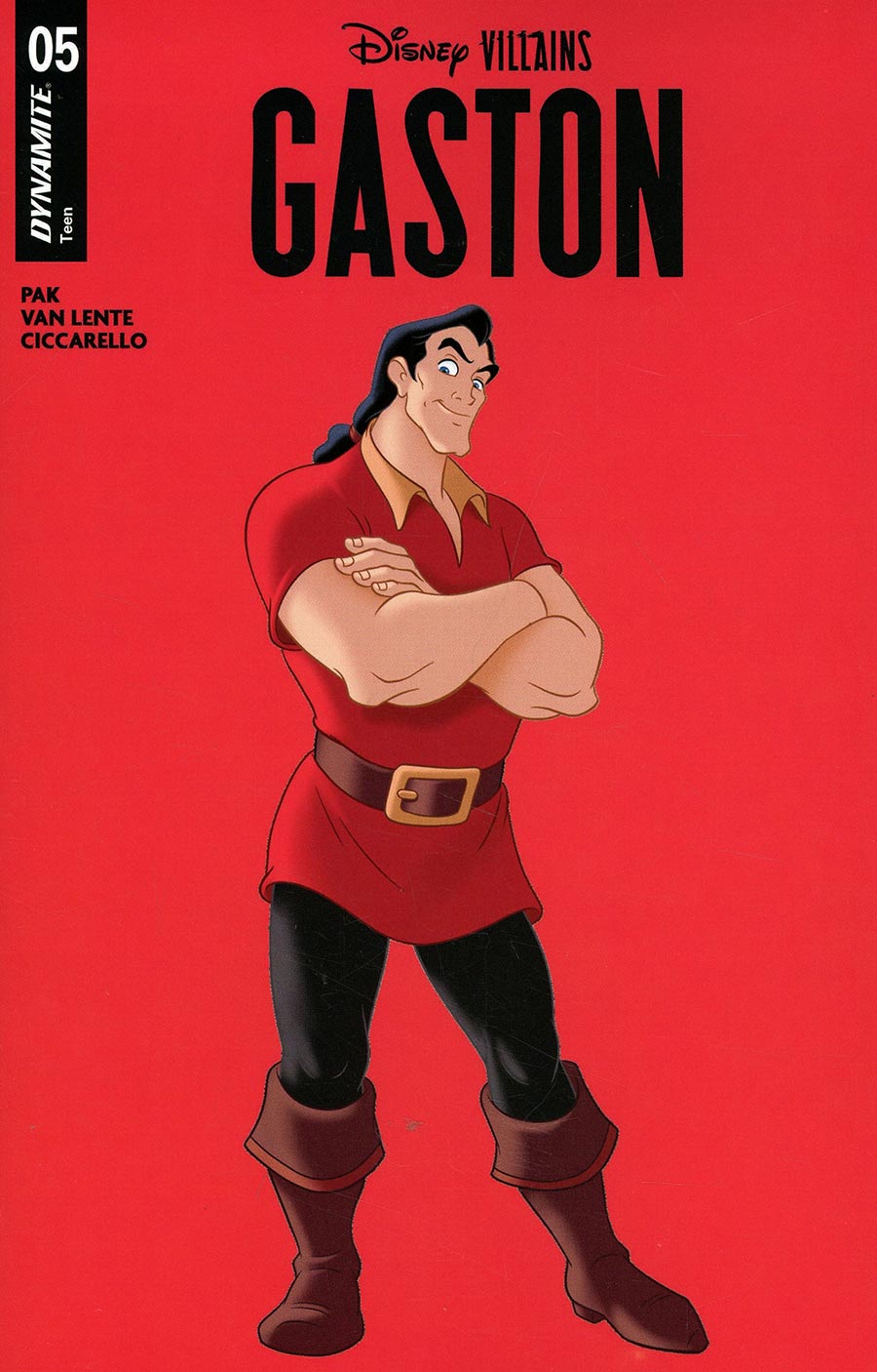 Disney Villains Gaston #5 Cover C Storybook Art Variant (NM)
