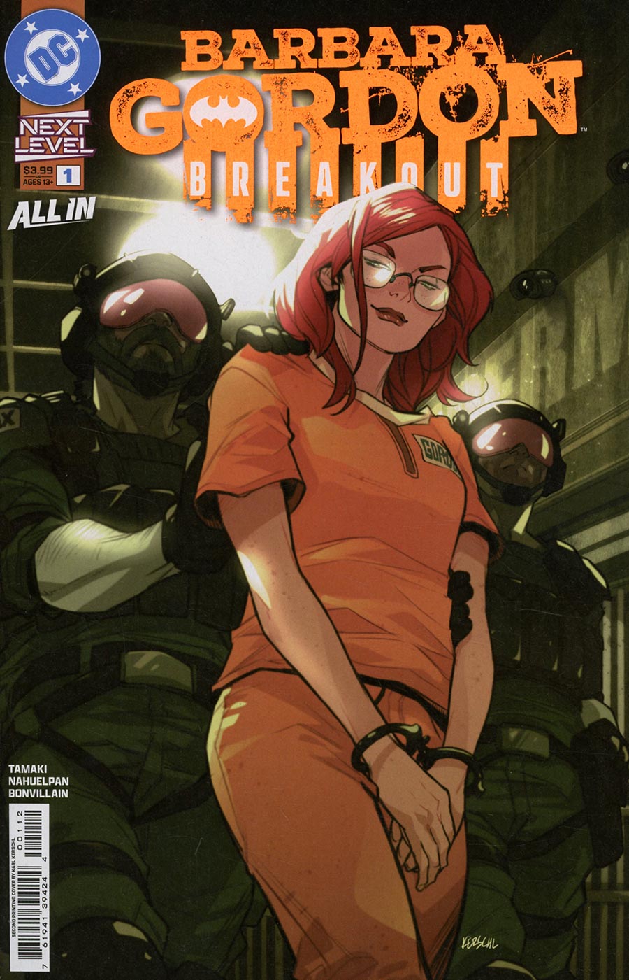 Barbara Gordon Breakout #1 Cover A Karl Kerschl (Replacement Copies/2nd Print)