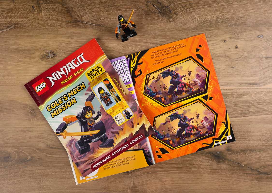 LEGO NINJAGO: Cole's Mech Mission (NM