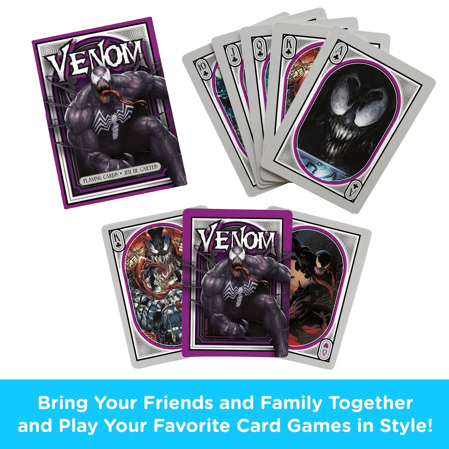 Marvel Venom Nouveau Playing Cards