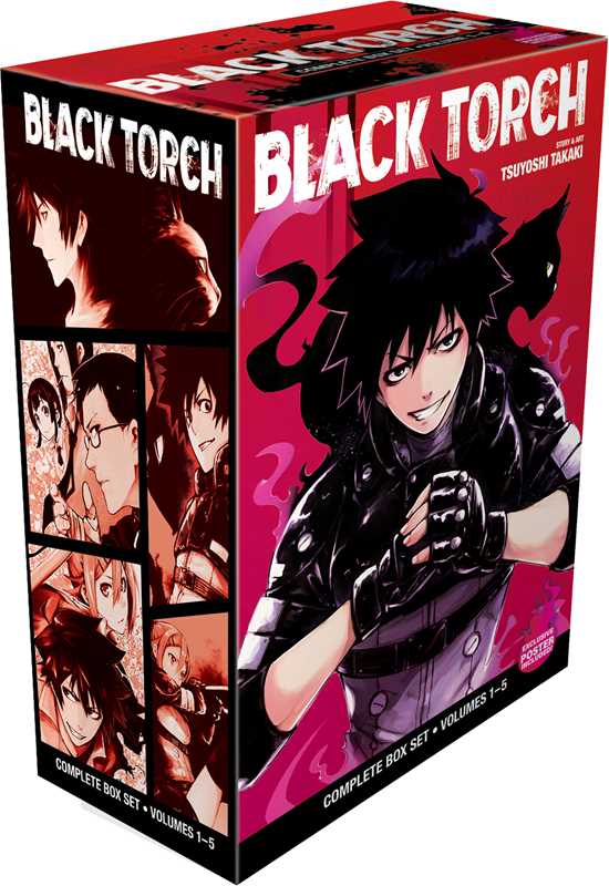 Black Torch Complete Box Set by Tsuyoshi Takaki (NM)