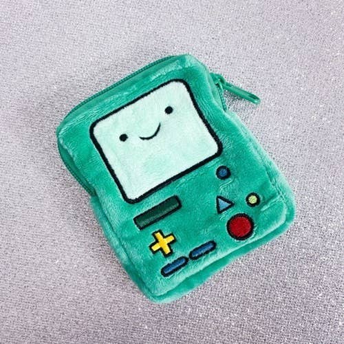 Adventure time BMO Mini Plush Pouch Case Wallet: Small