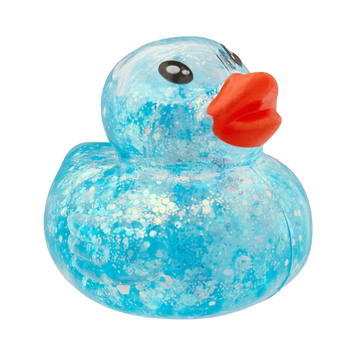 Sensory Toy Box Squishy Glitter Ducks Stress Relief Fidget Toy (4 pack)