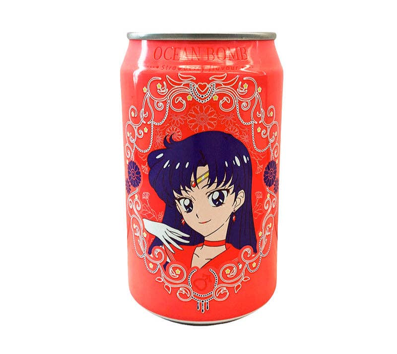 Sailor Moon-Mars Strawberry Soda 330ml (Taiwan)