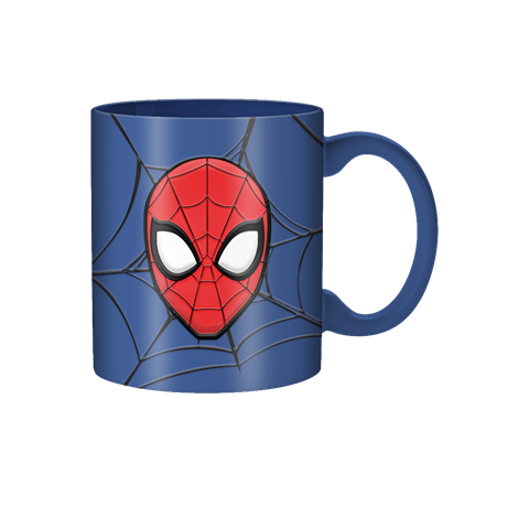 Marvel Comics Spidey Face Wax Resist 20oz Ceramic Mug