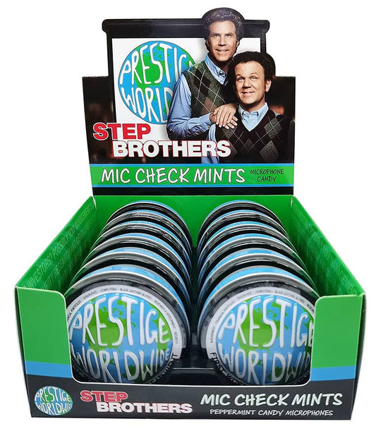 Stepbrothers Prestige Worldwide Mic Check Tin