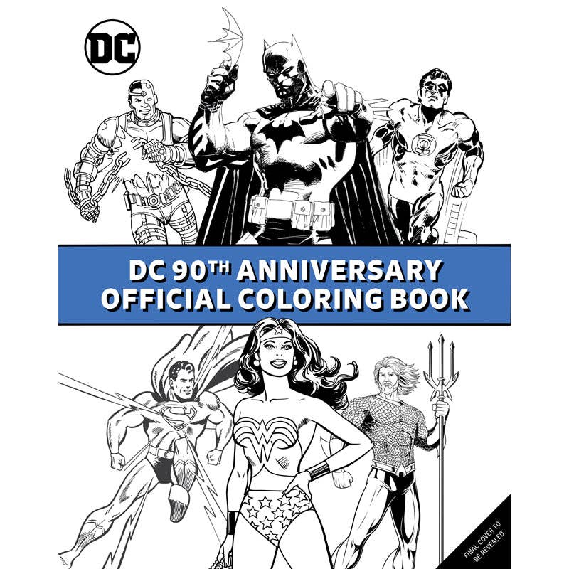 DC Showcase Coloring Book