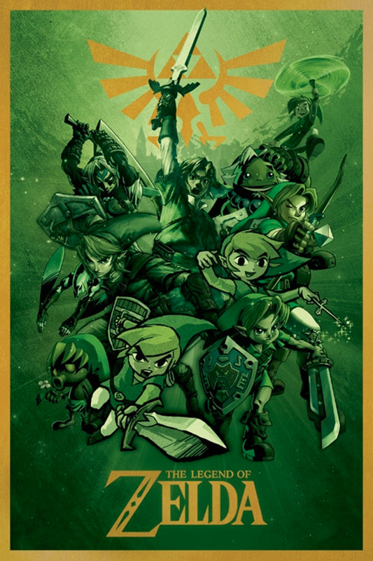 Zelda Links Poster