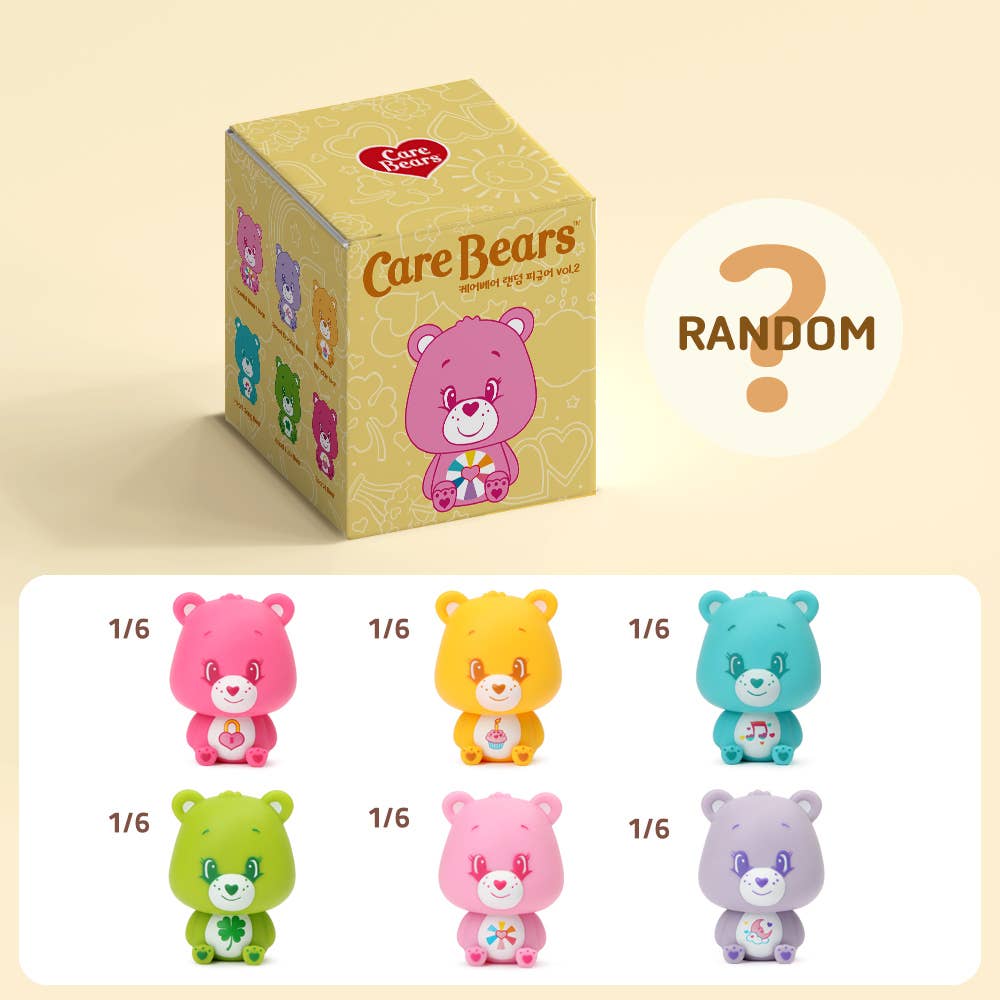Care Bears Random Blind Figure Box Ver. 2 (1 Box)