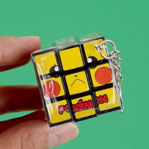 Pokemon Characters Mini Cube Key Ring Random Box (1 Box)