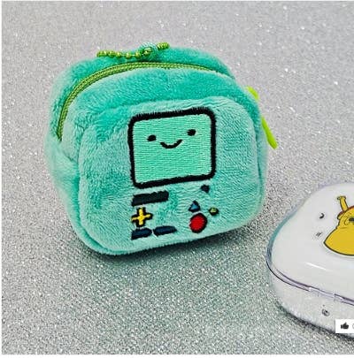 Adventure time BMO Mini Plush Pouch Case Wallet: Small
