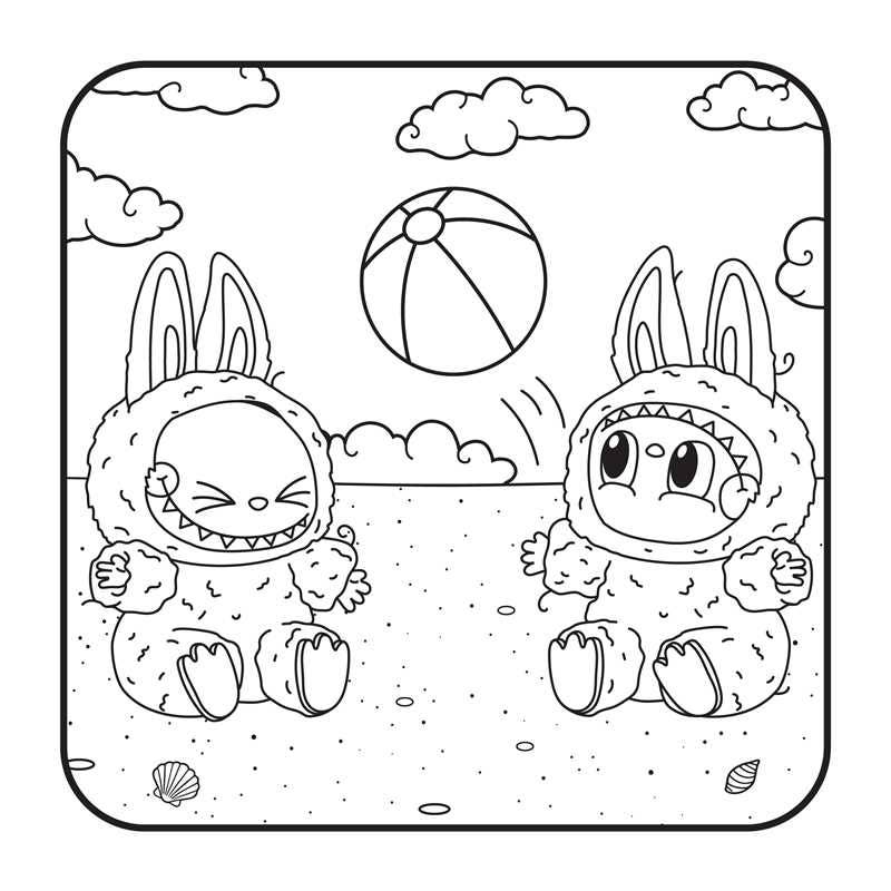 Lafufu Coloring Book by Adams Media